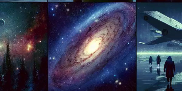《三体第二季》中的罗辑在冰封湖面上对着星空开枪的孤独场景。